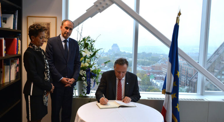 Plusieurs hommages à Jacques Chirac au Canada