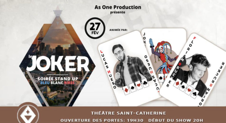 Soirée Joker : six humoristes pour tenter de vous faire rire