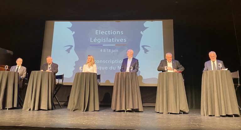 Débat des législatives : six candidats pour un échange animé et cordial