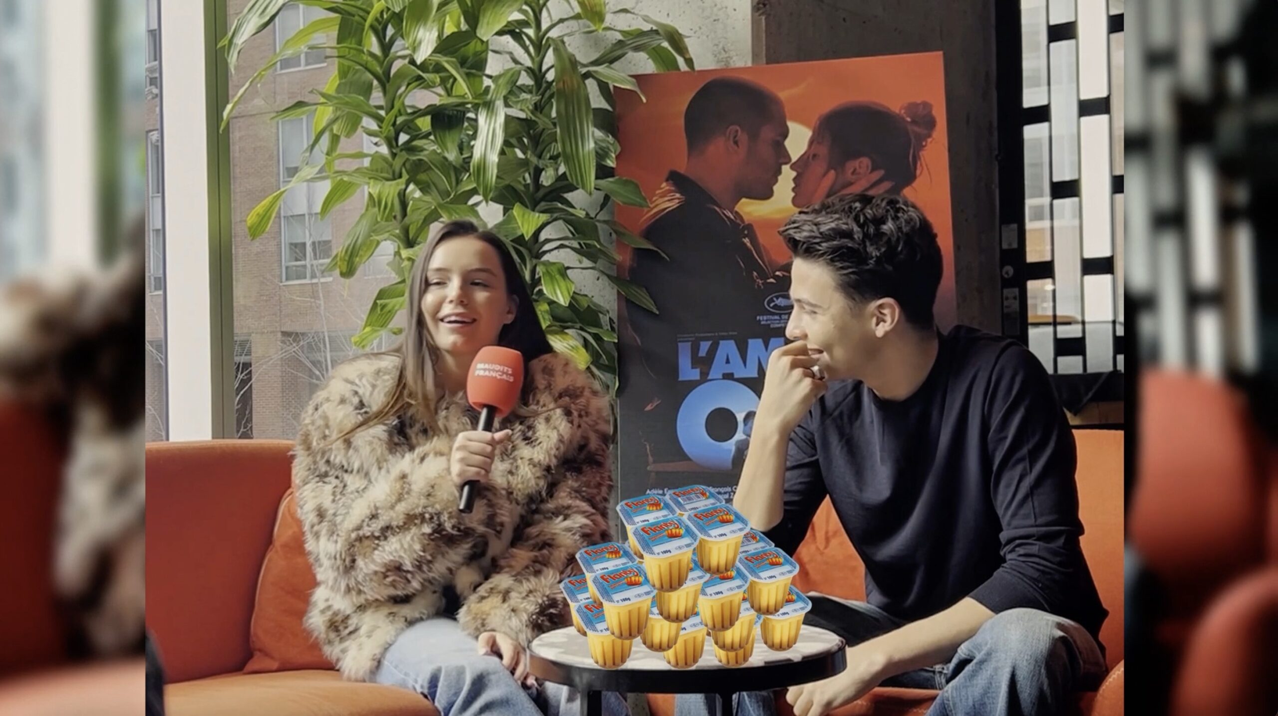 Mallory Wanecque et Malik Frikah présentent L’Amour Ouf à CINÉMANIA